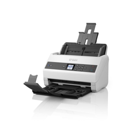 Scanner Epson DS-870, dimensiune A4, tip sheetfed, viteza scanare: 65ppm, rezolutie optica 600x600dpi, ADF 100 pagini, duplex, Fiabilitate ciclu de lucru zilnic 7.000 Pagini,Formate iesire: BMP, JPEG, TIFF, Scanare către multi TIFF, PDF, Scanare către - Img 8