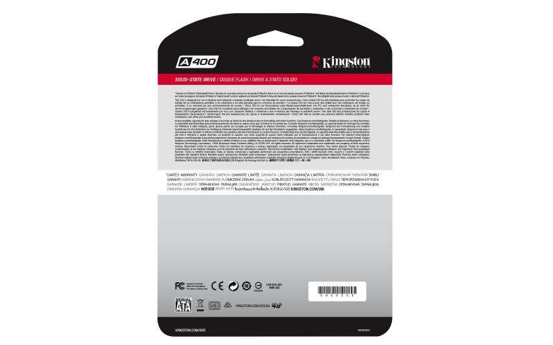 SSD Kingston A400, 240GB, 2.5", SATA III - Img 7
