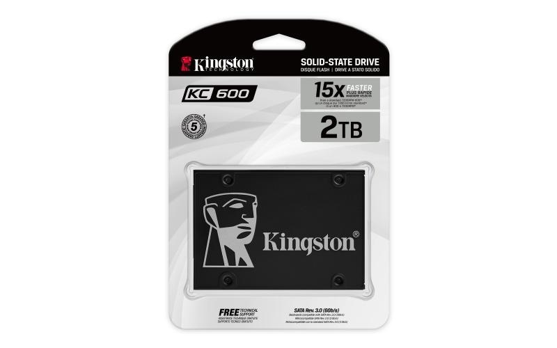 SSD Kingston KC600, 2TB, 2.5", SATA III - Img 5