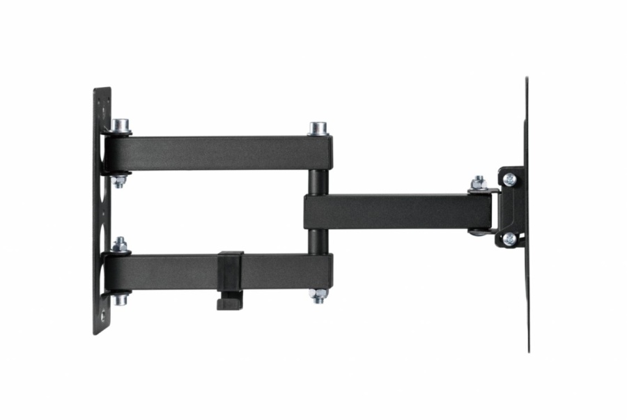Suport de perete Akai cu inclinatie +3/-10°, diagonala display 23"-43", VESA min. 100x100, VESA max. 200x200, suporta pana la 30kg, distanta fata de perete MAX 378mm, negru - Img 3