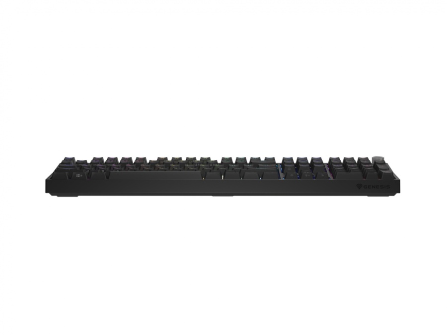 Tastatura gaming mecanica cu fir Genesis Thor 404 , iluminare RGB, switch-uri Peach, 107 taste, 11 butoane multimedia, negru - Img 5