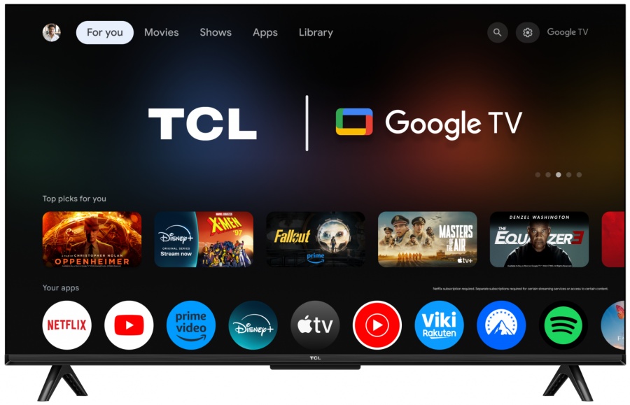 Televizor LED TCL 43P61K, 109 cm, 4K, Smart Google TV - Img 5