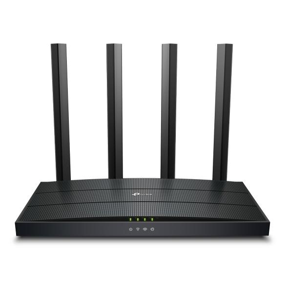 TP-Link Router Gigabit Dual-Band Wi-Fi 6 AX1500 ARCHER AX17, Standarde wireless: IEEE 802.11ax/ac/n/a 5 GHz, IEEE 802.11n/b/g 2.4 GHz, Viteza: 5 GHz: 1201 Mbps, 2.4 GHz: 300 Mbps, 4 antene fixe, Interfata: 1× port WAN Gigabit, 3× porturi LAN Gigabit, - Img 3