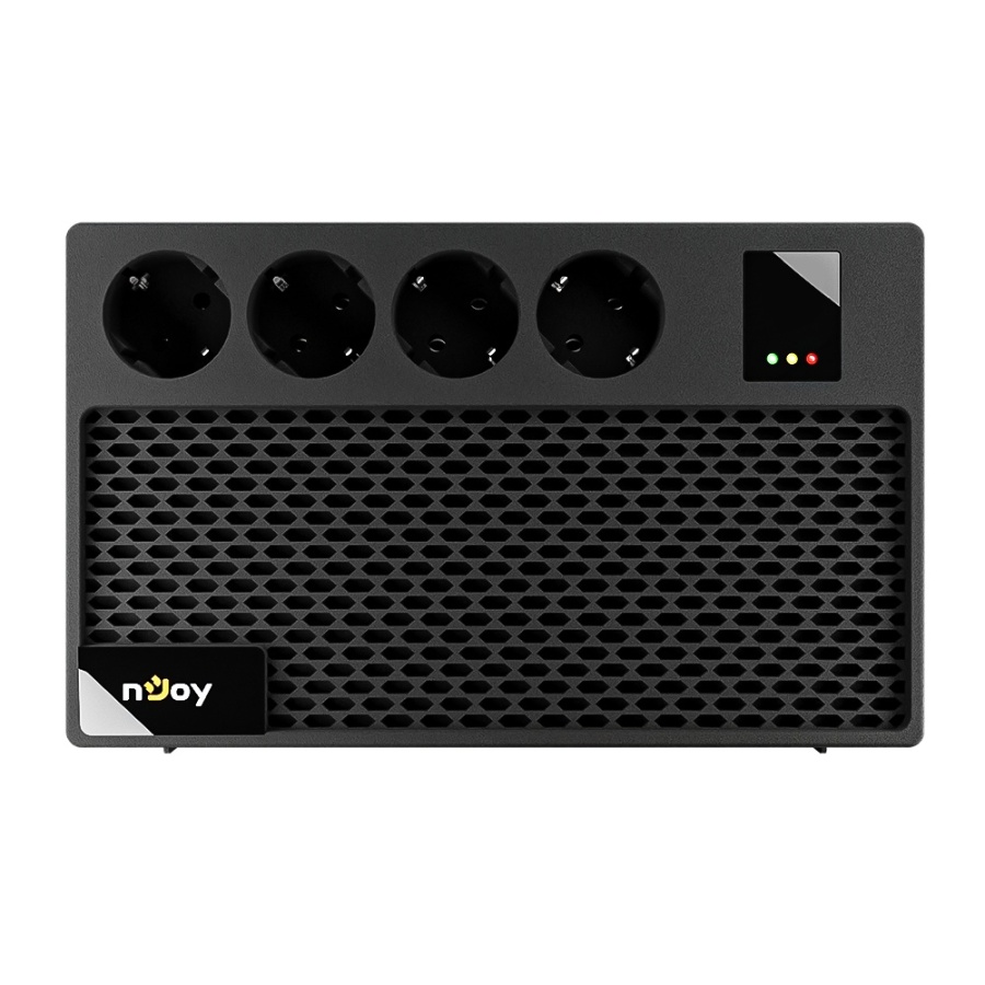 UPS nJoy Renton 650 Plus, 650VA / 360W, 4x prize Schuko conectate la baterie, fara display LCD, tensiune nominala de intrare 230V Caracteristici Stabilizator (AVR) de tip Boost and Buck Functie auto-restart la revenirea tensiunii electrice Functie de - Img 2