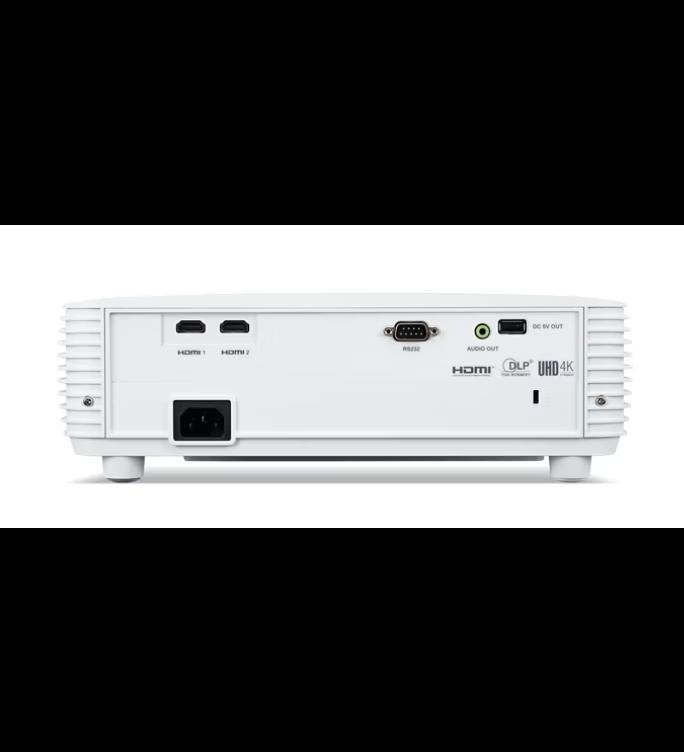 Videoproiector Acer H6815GTV, 4K UHD 3840*2160, 4.000 lumeni, 16:9/ 4:3, 10.000:1, dimensiune maxima imagine 300'', distanta maxima de proiectie 10m, boxa 3W, lampa 5.000/ 20.000 ore extremeeco, 29-30 dB, 2.88 kg, 2* HDMI, PC audio out, DC Out (5V/1.5A, - Img 2