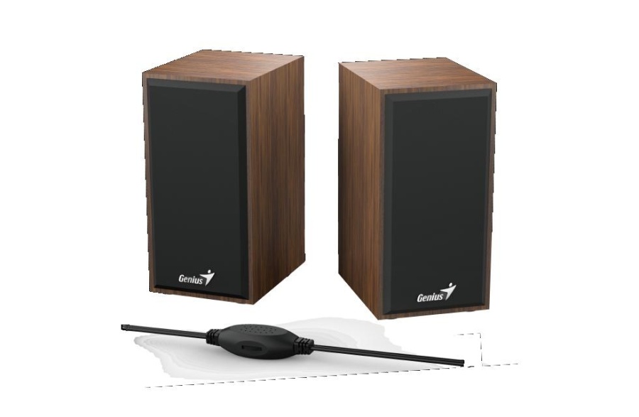 Boxe Genius 2.0 SP-HF180, 6W RMS, USB, Wood - Img 2