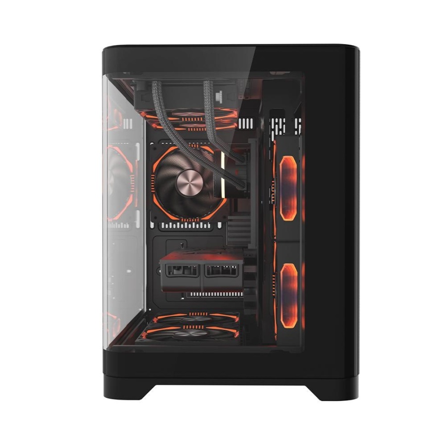 Carcasa 1STPLAYER UV5 Cube Tower ARGB NEGRU - Img 4