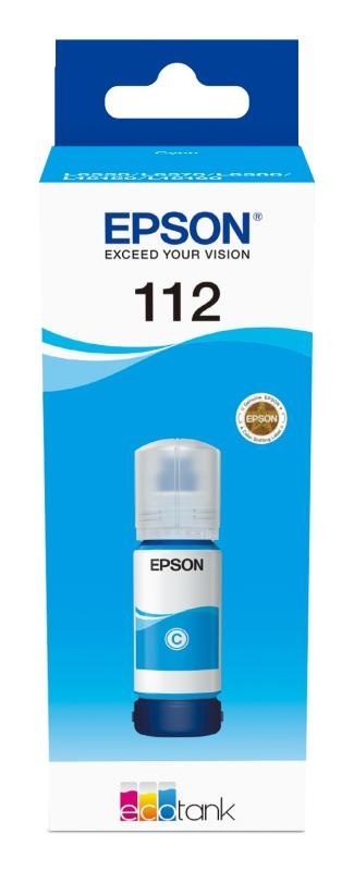 Cartus cerneala Epson 112 ECOTANK , pigment cyan, capacitate 70ml, pentru L6570. - Img 3
