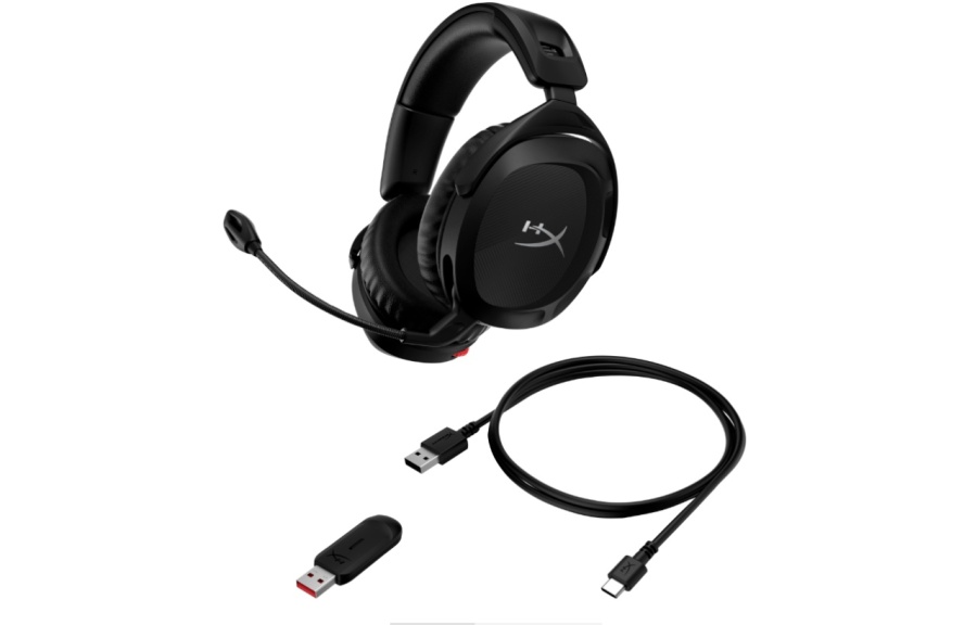 Casti cu microfon HP gaming, HyperX Cloud Stinger 2, Full size, 15-25000Hz, 60 ohm, Wireless, culoare neagra, Jack 3.5 mm - Img 2