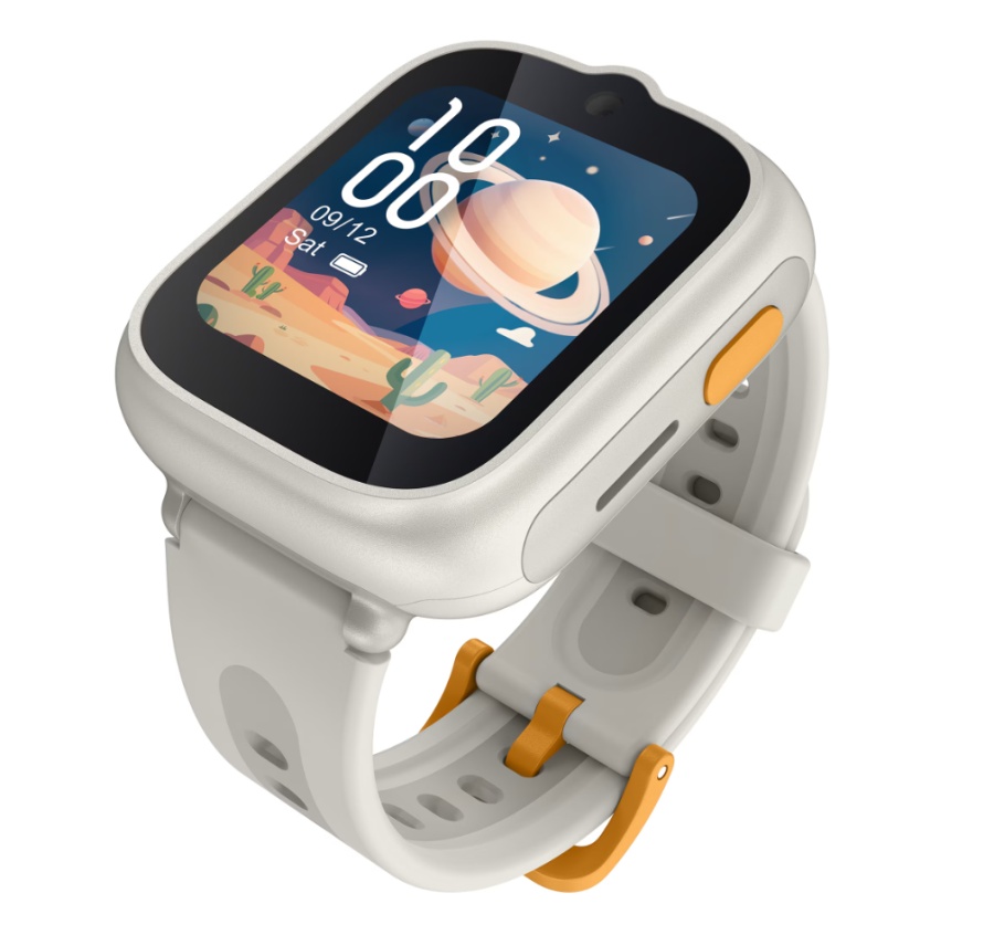 Ceas SmartWatch pentru copii TCL MOVETIME Kids Watch MT48, 1.68", 4G, GPS, IP68 2ATM, Camera 2MP, Lunar Cream - Img 7