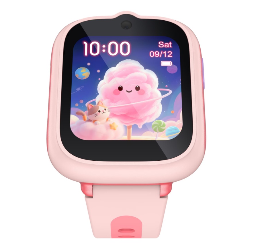 Ceas SmartWatch pentru copii TCL MOVETIME Kids Watch MT48, 1.68", 4G, GPS, IP68 2ATM, Camera 2MP, Cosmic Pink - Img 6