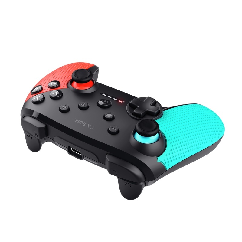 Controller wireless Trust Muta pentru consola Nintendo Switch, 15 butoane, controale: A, B, X, Y, L1, L2, L3, R1, R2, R3, reset, 8-way, start, select, d-input, multicolor - Img 4