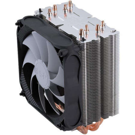 Cooler CPU FSP AC401, racire cu aer, ventilator 1x120mm PWM, compatibil Intel/AMD