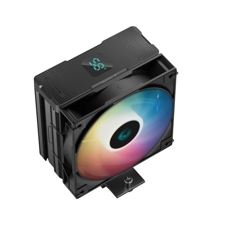 Cooler Procesor DEEPCOOL AG400 DIGITAL ARGB NEGRU - Img 11