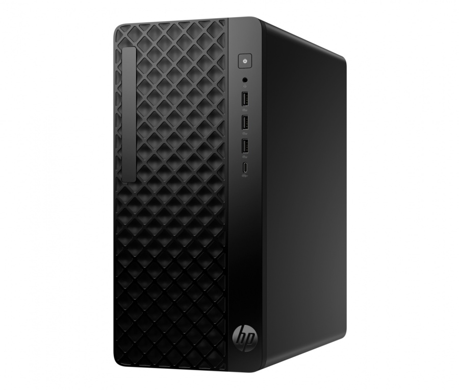 Desktop HP ProDesk 2 G1i E cu procesor Intel Core i3-14100 4-Core (3.5GHz, up to 4.7GHz, 12MB), 8GB DDR5 4800MHz (1x8GB), 512GB M.2 2280 PCIe NVMe , video integrat Intel UHD Graphics, Free DOS, Black, 2yw Onsite - Img 2