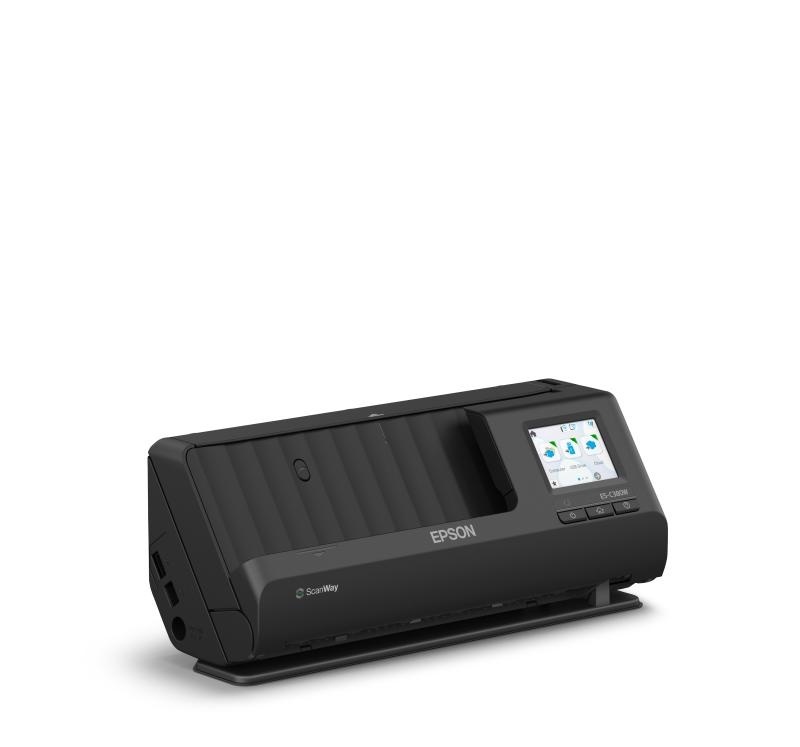 EPSON ES-C380W A4 Compact Network Sheetfed Scanner, PC-FREE scan, Rezolutie optica: 600 x 600 DPI, Sursa lumina: ReadyScan LED technology, Viteza scanare:30ppm, Capacitate ADF: 20 coli, Volum scanare: 3500 pagini/zi, Duplex, Formate: BMP, JPEG, TIFF, - Img 8