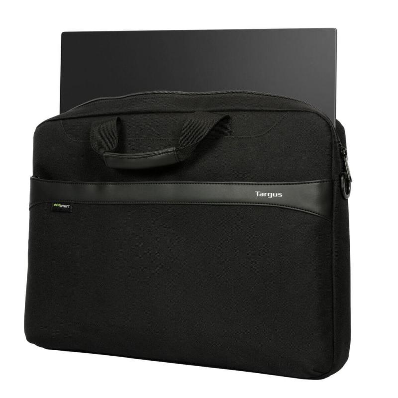 Geanta laptop slim Targus GeoLite, pentru laptopuri de 16" sau mai mici, dimensiuni: 40 x 4.5 x 28 cm, greutate 0.56 kg, gri - Img 8
