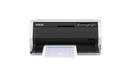 Imprimanta matriceala mono Epson LQ-690II, dimensiune A4, numar ace: 24 pini, viteza 12cpi, rezolutie 360x180dpi, memorie 128KB, limbaje de printare ESC/P2, IBM PPDS, interfata: Bidirectional parallel, USB 2.0 Type B, consumabile: C13S015610. - Img 5