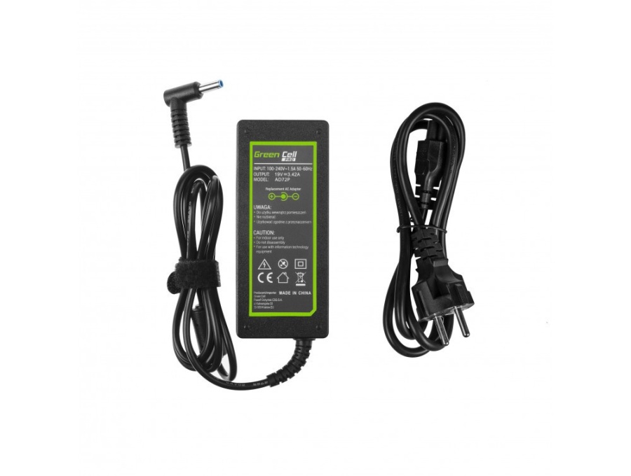 Incarcator compatibil Green Cell pentru laptop Asus B400A BU400A P2420S P4540 PU301LA PU500CA Q534UX, ExpertBook B1500CE L1400CDA P1440UF P2530UJ P5340UA, VivoBook X1502ZA X3400PA X3400PA X7400 X3500PA TP3402ZA, ZenBook UX534FA UX481FA UX481FL, 65W - Img 3