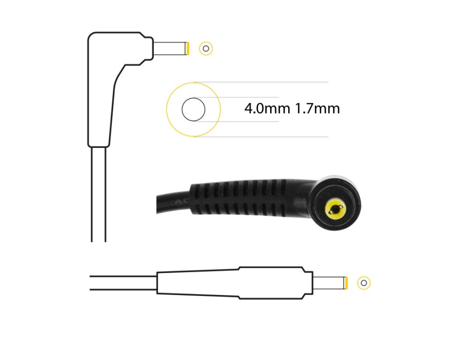 Incarcator compatibil Green Cell pentru laptop Lenovo ChromeBook N22-20 N42-20, IdeaPad 100-14IBD 110-14ISK 110-15AST 3-17IML05 310-15IAP 330S-14IKB 510S-14IKB, Yoga 520-14IKB 710-11IKB, model Lenovo ADLX65CLGE2A ADLX65CLGC2A SA10M42740, 65W, clasic - Img 4