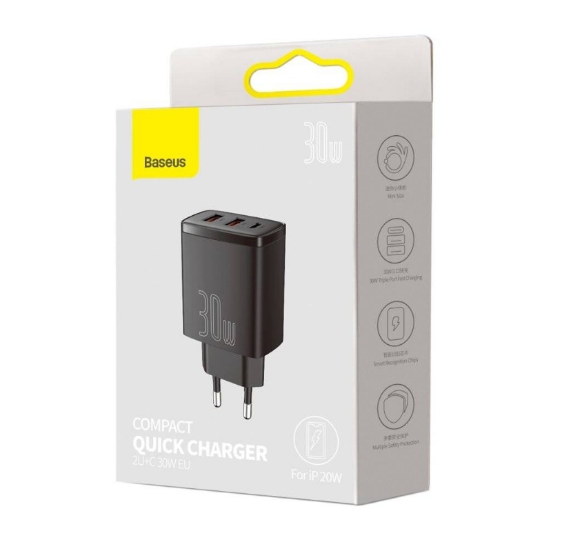 Incarcator Retea Baseus USB TypeCx2USB B - Img 4