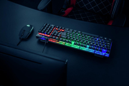 Kit Tastatura + Mouse Trust GXT 838 Azor Gaming Combo, negru - Img 7