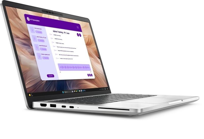 Laptop Business DELL Pro 13 Plus, cu procesor Intel Core Ultra 7 265U, 13.3'' IPS, 16 GB DDR5, 512 GB SSD, Intel Graphics, Windows 11 Pro - Img 3
