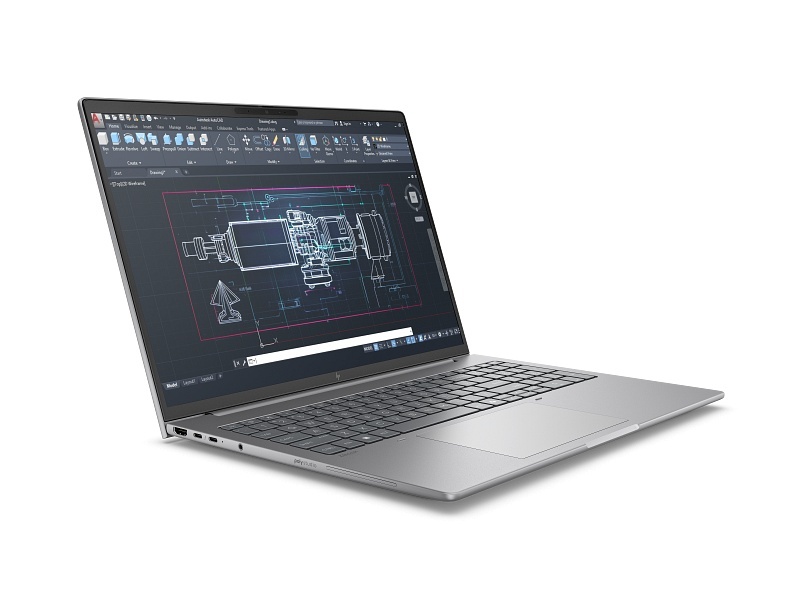 Laptop HP Zbook AI 8 G1i cu procesor Intel Core U9-285H 16-Core (2.7GHz, up to 5.4GHz, 24MB)- 13 NPU TOPS, 16.0 inch 2.5K, Intel Graphics, 64GB DDR5, SSD, 1TB PCIe NVMe, Windows 11 Pro 64bit High End, Meteor Silver, 1yw - Img 2