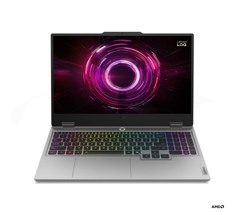 Laptop Lenovo Gaming LOQ 15AHP10, 15.6" FHD (1920x1080) IPS 300nits Anti-glare, 100% sRGB, 144Hz, G-SYNC®, AMD Ryzen™ 7 250 (8C / 16T, 3.3 / 5.1GHz, 8MB L2 / 16MB L3), video NVIDIA® GeForce RTX™ 5060 8GB GDDR7, Boost Clock 2497MHz, TGP 100W, 572 AI TOPS, - Img 2