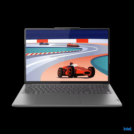 Laptop Lenovo Yoga Pro 9 16IRP8, 16" 3.2K (3200x2000) Mini LED 1200nits Glossy, 100% DCI-P3, 100% Adobe® RGB, 100% sRGB, 165Hz, Eyesafe®, Dolby® Vision™, DisplayHDR™ 1000, Glass, TCON, Intel® Core™ i9-13905H, 14C (6P + 8E) / 20T, P-core 2.6 / 5.4GHz,