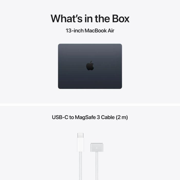 MacBook Air 13.6" Retina/Apple M5 (CPU 10-core, GPU 10-core, NeuralEngine16-core)/16GB/1TB - Midnight - INT KB (No Adapter) - 2026 - Img 7