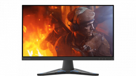 Monitor 23.8-inch Lenovo G24qe-20, LED, Panel Type IPS, 2560x1440, 100Hz, 16:9, Anti-glare, Display colors 16.7 Million, Color Gamut 99% sRGB, 90% DCI-P3, 1ms (MPRT) / 7ms (Level 1) / 6ms (Level 2) / 5ms (Level 3) / 4ms (Level 4), 300 cd/m² cd/m², 1000:1