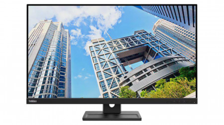 Monitor Lenovo ThinkVision E28u-2028" IPS, UHD (3840x2160), 16:9, Brightness: 300 nits, Contrast ratio: 1000:1, Response time: 4 ms (Extreme mode) / 6 ms (Typical mode) / 14 ms (Off mode), Dot / Pixel Per Inch: 157 dpi, Color Gamut: 99% sRGB, 90% DCI-P3,