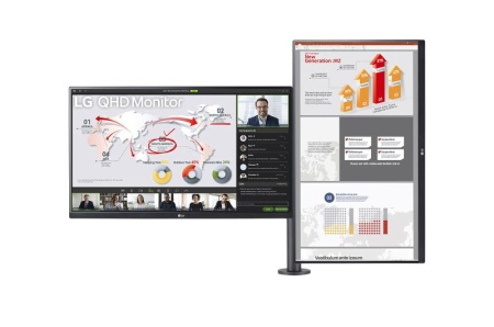 Monitor LG 27&quot; 27QP88DP-BS.AEU, Diagonal (inch): 27, Diagonal (cm): 69, Aspect ratio: 16:9, Panel: IPS, Resolution: 2560x1440, Refresh Rate: 75Hz, Response time GtG: 5ms, Brightness (max): 350 cd/m², Contrast (static) : 1000:1, Viewing angle: 178°/178°, - Img 10