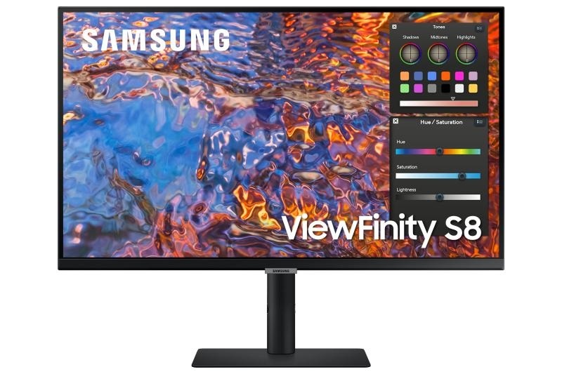 Monitor Samsung 27" LS27B800PXPXEN, Diagonal (inch): 27, Diagonal (cm): 69, Aspect ratio: 16:9, Panel: IPS, Resolution: 3840x2160, Refresh Rate: 60Hz, Response time GtG: 5ms, Brightness (max): 350 cd/m², Contrast (static) : 1000:1, Viewing angle: - Img 10