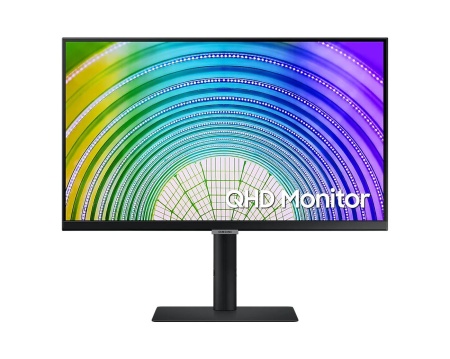 MONITOR SAMSUNG LS24A600UCUXEN 24 inch, Curvature: FLAT , Panel Type:IPS, Resolution: 2,560 x 1,440, Aspect Ratio: 16:9, Refresh Rat e:75Hz,Response time GtG: 5 ms, Brightness: 300 cd/m², Contrast (static): 1000: 1, Contrast (dynamic): Mega DCR, Viewing