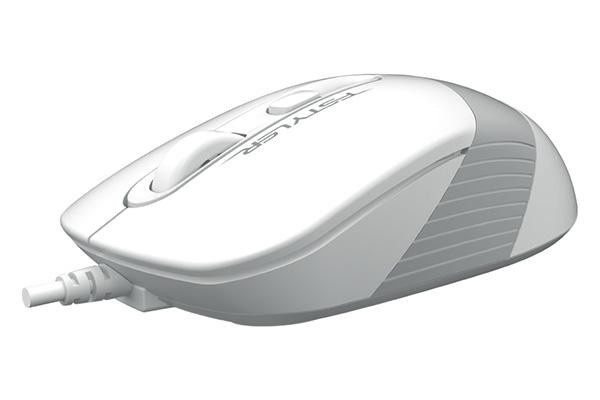 Mouse A4tech FM10, cu fir, alb - Img 2
