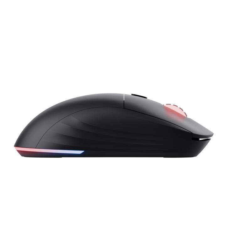 Mouse Trust GXT980 REDEX wireless, USB 2.0, rezolutie maxima 10000 DPI, 6 butoane, iluminare full RGB , negru - Img 10
