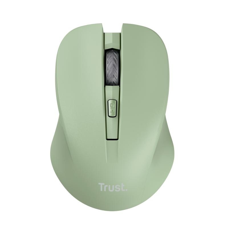 Mouse Trust Mydo Wireless, rezolutie 1800 DPI, 4 butoane, durata de viata baterie 6 luni, verde - Img 8