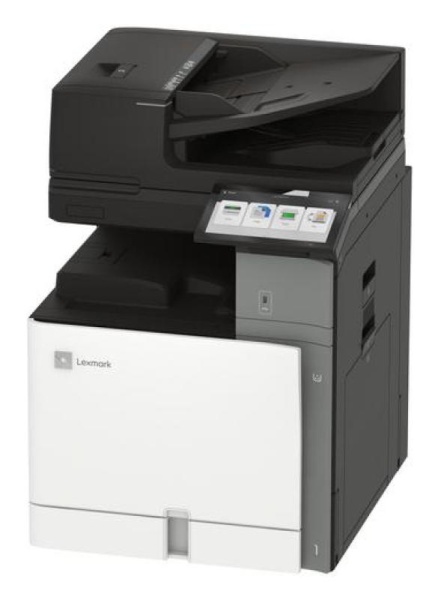 Multifunctional laser color Lexmark CX961se Copiere color/Imprimare color/Scanare color/Fax color/Trusted Platform Module, Dimensiune;A3, Ecran tactil color Lexmark din clasa e-Task de 10 inchi (25 cm), Viteza imprimare si copiere pana la 35 ppm, - Img 3