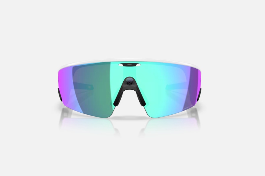 Oakley Meta Vanguard AI Glasses White/Prizm Sapphire - Img 4