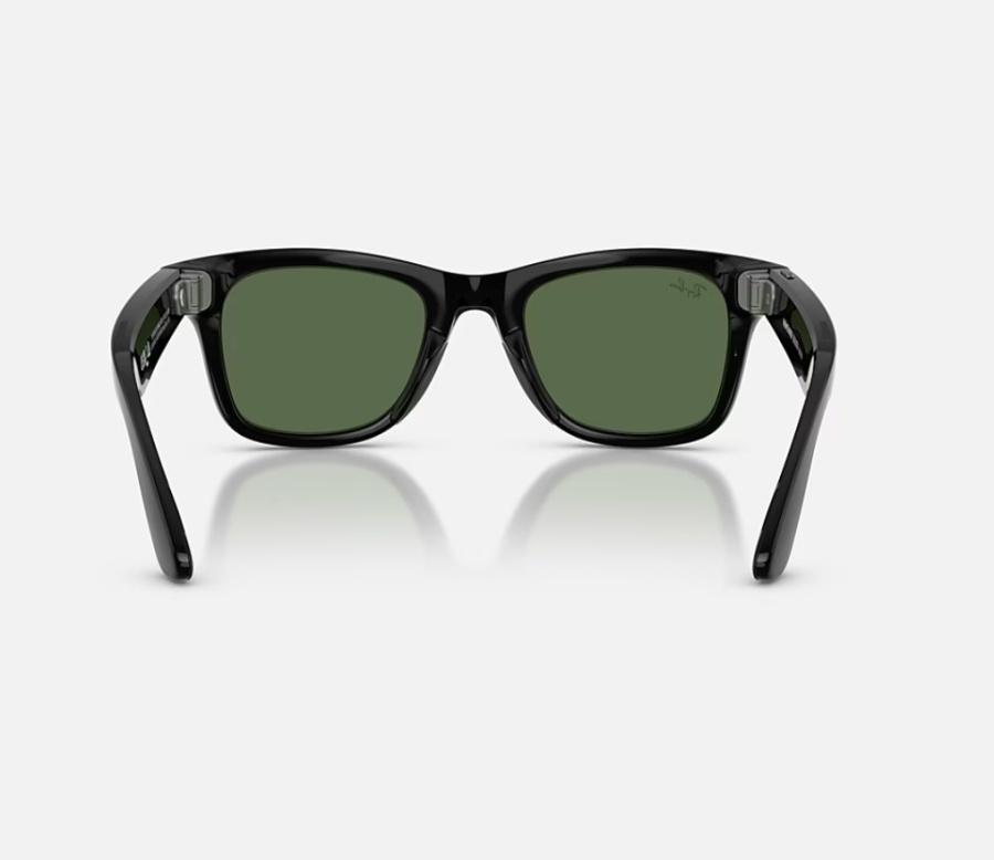 ORW4012 META WAYFARER High Bridge Fit - Shiny Black - G-15 Green Gen 2 - Img 3
