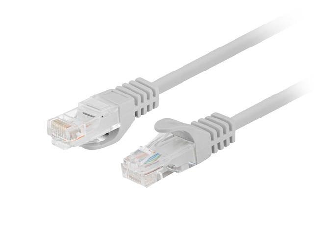 Patch cord Cat.6 UTP 0,25 m gri, Fluke Passed - Img 2
