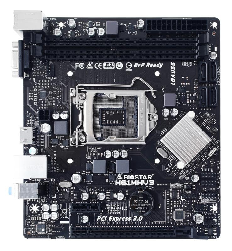 Placa de bază Biostar H61MV3 7.0 LGA1155 - Img 3