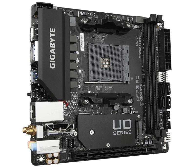 Placa de baza Gigabyte A520I AC AM4 DDR4 - Img 7