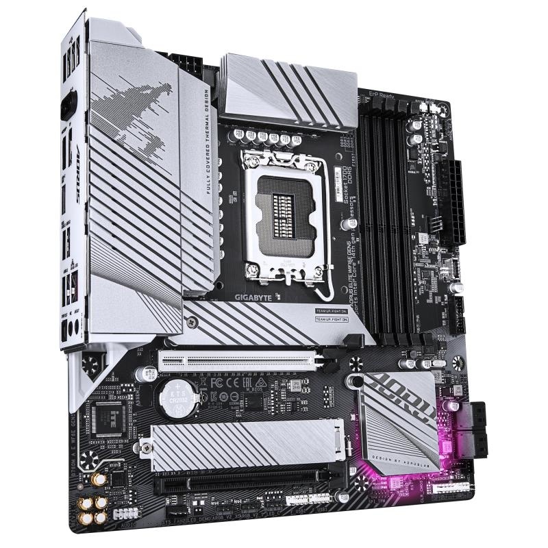 Placa de bază Gigabyte B760M AORUS ELITE WIFI6E GEN5 LGA1700 - Img 4