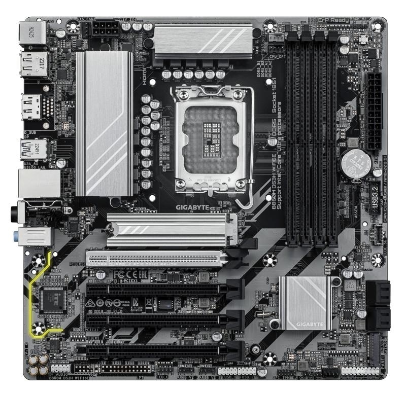 Placa de Baza GIGABYTE B860M DS3H WIFI6E LGA1851 - Img 7