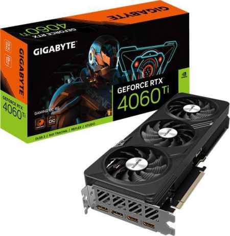 Placa video Gigabyte GeForce RTX 4060 TI GAMING OC 8GB