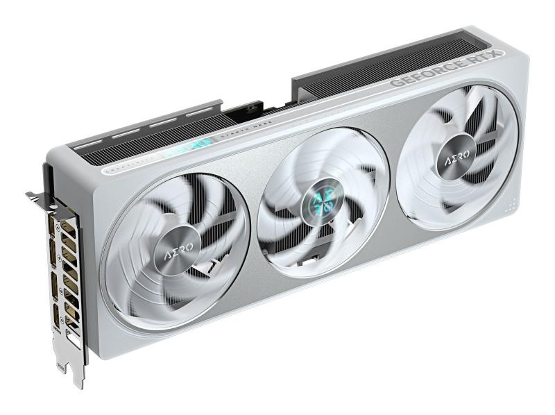 Placa Video GIGABYTE GEFORCE RTX 5070 AERO OC 12GB GDDR7 192 bit, PCIE 5.0, 3x DP 1x HDMI - Img 6