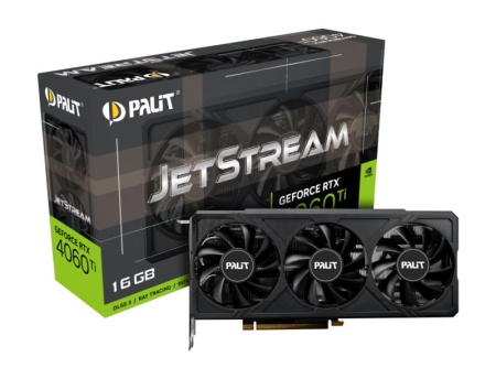 Placa Video PALIT GEFORCE RTX 4060 TI JETSTREAM 16GB GDDR6 128 bit PCIE 4.0, 3x DP 1x HDMI - Img 12